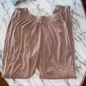 *donated* Velvet Nike Joggers
